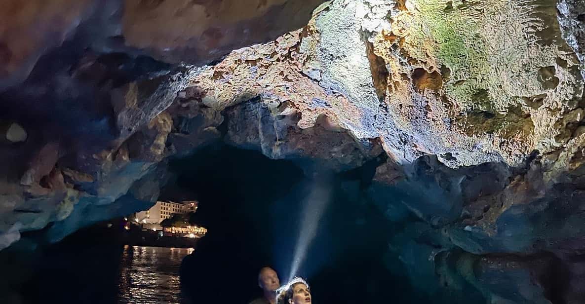 From Pula: Blue Cave Transparent Kayak Glow Night Tour | GetYourGuide