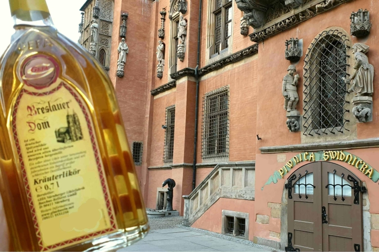Wroclaw: Visita del casco antiguo con degustación de licor local