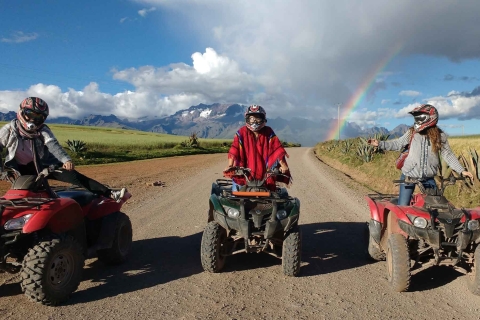 Z Cusco: Atv w Maras i Moray pół dnia |Prywatna wycieczka|Z Cusco: Atv w Maras i Moray Pół dnia