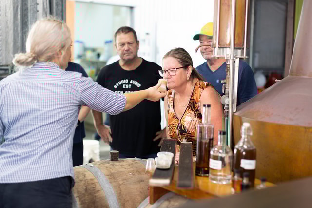 Sarina: Sugar Shed Distilleerderij Tour met proeverijen