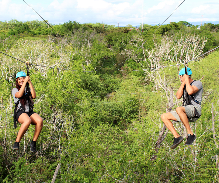 Oahu: Off-Road ATV & 3 Ziplines Adventure w/ Waikiki Trans