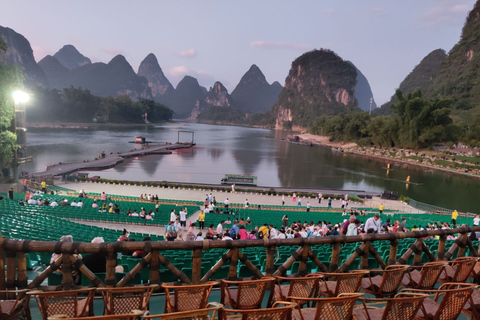 Yangshuo: Impression Liusanjie Show Ticket B-2 Ticket and Hotel Transfer