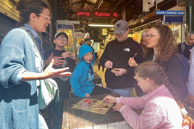 Heerlijke foodtour voor gezinnen 15+ iconisch Grieks eten