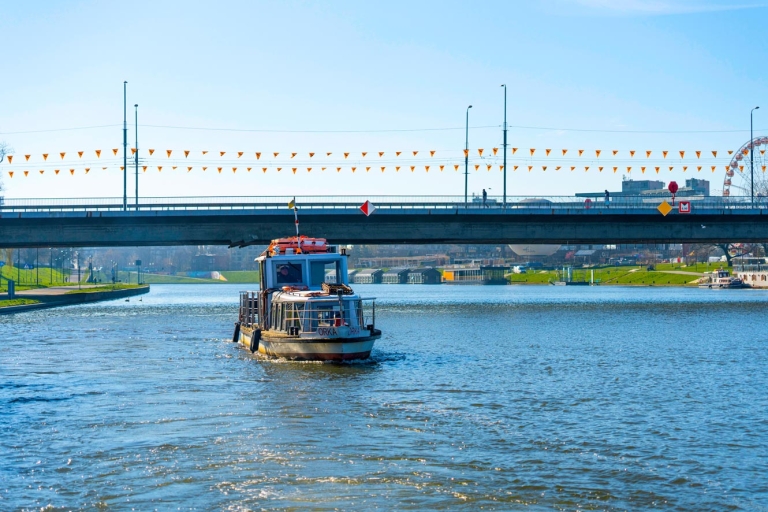 Cracovia: Crucero turístico por el río Vístula con audioguíaCracovia: Crucero por el Vístula con audioguía