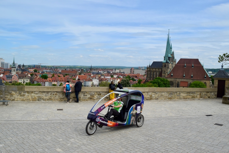 Erfurt : Visite de la citadelle de Petersberg en E- Rikshaw