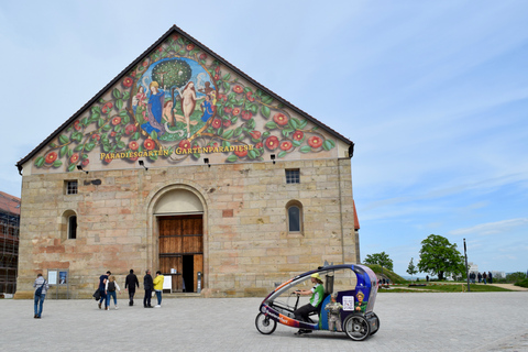 Erfurt: tour guidato della cittadella di Petersberg in risciò elettrico