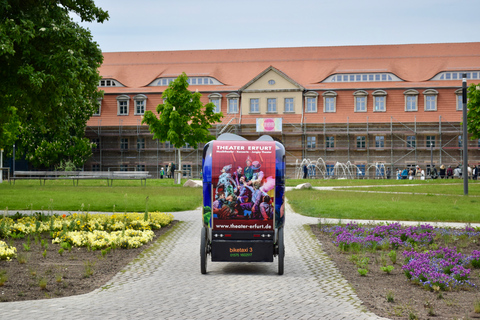 Erfurt: tour guidato della cittadella di Petersberg in risciò elettrico