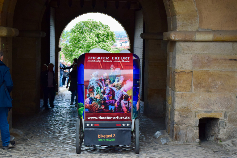 Erfurt : Visite de la citadelle de Petersberg en E- Rikshaw