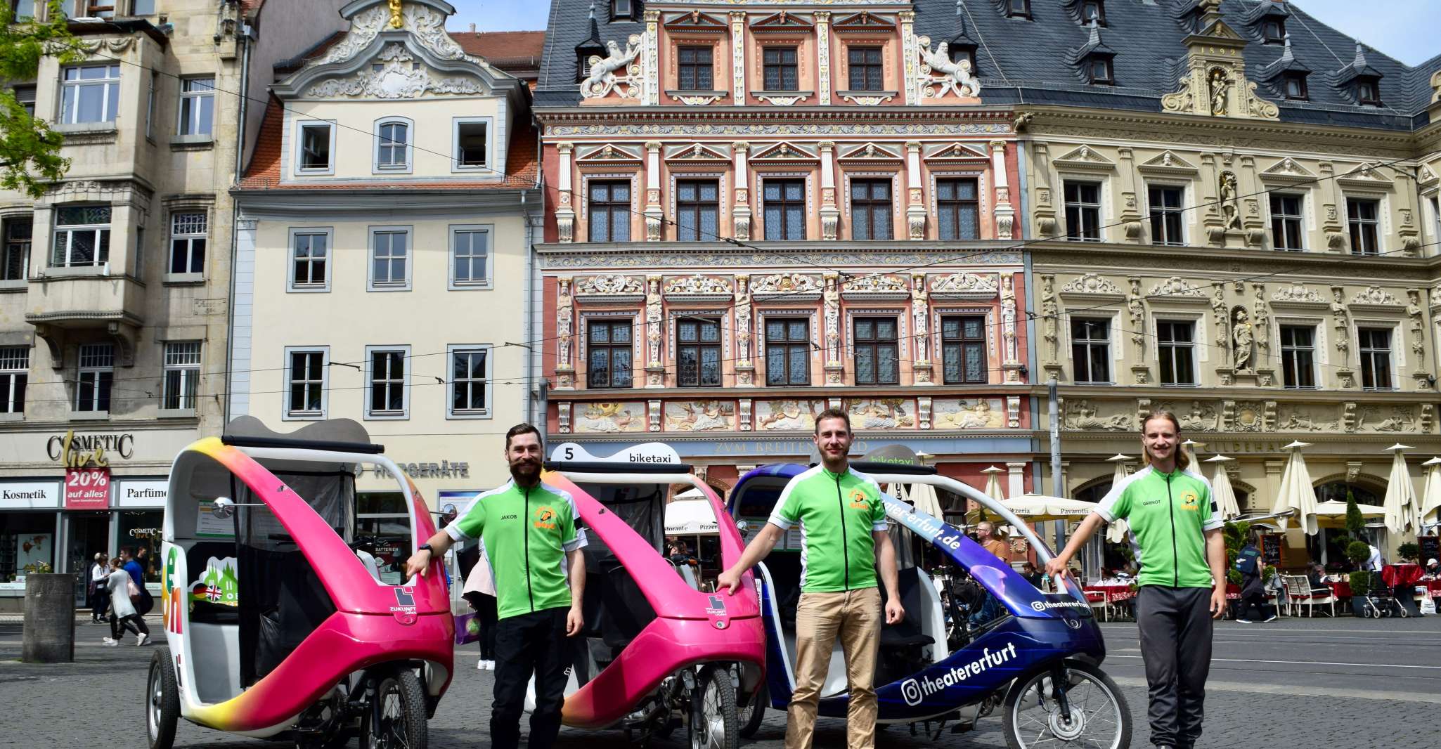 Erfurt, Private Guided Classic Old Town E-Rickshaw Tour - Housity