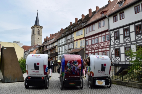 Erfurt: Private geführte klassische Altstadt E-Rikscha Tour