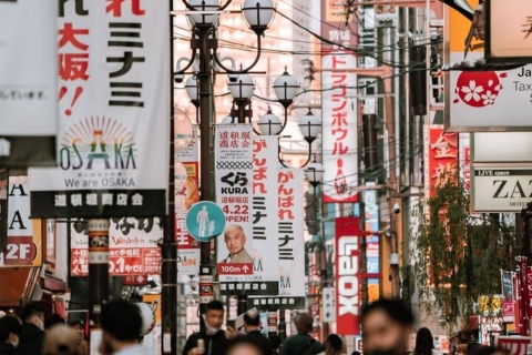 Osaka : Visite privée personnalisée avec un guide localVisite à pied de 4 heures