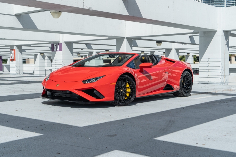 Miami: Lamborghini Huracan Spyder Supercar-TourMiami: Lamborghini Huracan Spyder Supercar Drive Experience