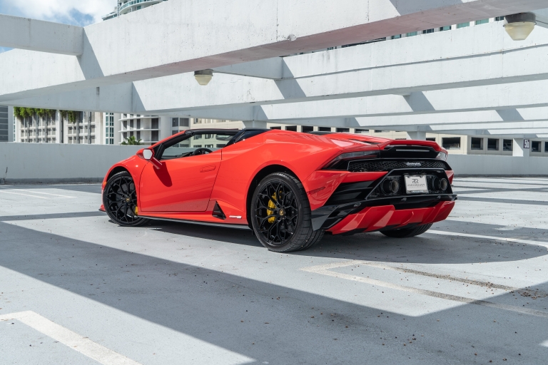 Miami: tour en Lamborghini Huracán SpyderMiami: experiencia en Lamborghini Huracán Spyder