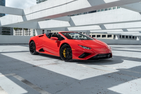 Miami: Lamborghini Huracan Spyder Supercar TourMiami: Lamborghini Huracan Spyder Supercar Drive-ervaring