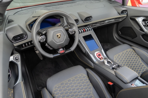 Miami: visite de la supercar Lamborghini Huracan SpyderMiami : expérience de conduite en supercar Lamborghini Huracan Spyder