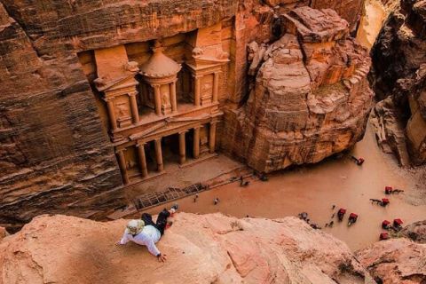Au départ d'Amman : Petra, Wadi Rum, et la Mer Morte - Excursion privée de 2 jours