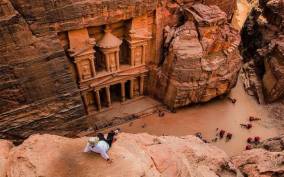 From Amman: Petra, Wadi Rum, and Dead Sea Private 2-Day Trip