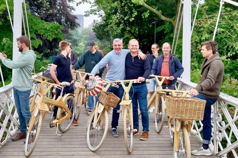 Anvers : Tour de ville en vélo Coco-mat en bois avec guideAnvers : Tour de ville en vélo COCO-MAT en bois avec guide