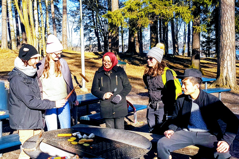 Tour on (e)Bike: BBQ, Sauna, forest, Seurasaari & Meilahti (e)Bike, BBQ, Sauna Helsinki tour & Explore hidden forests