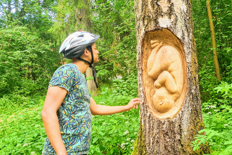 Tour en (e)Bike : BBQ, Sauna, forêt, Seurasaari & Meilahti(e) Tour d'Helsinki à vélo, barbecue, sauna et découverte des forêts cachées