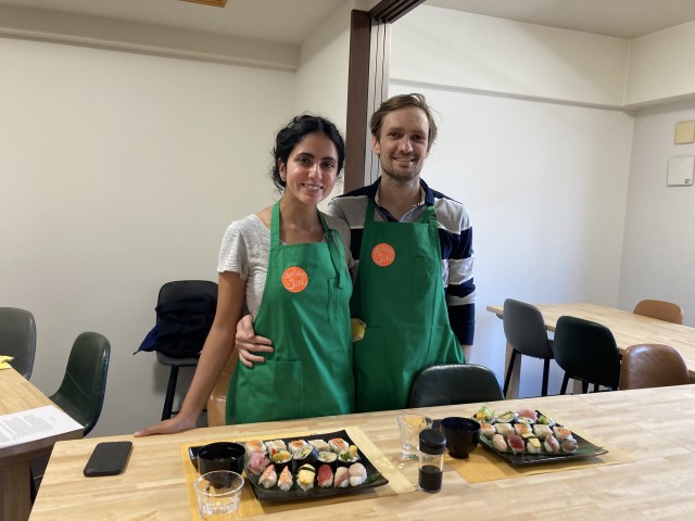Visit Osaka Sushi Class in Dotonbori in Osaka, Japan