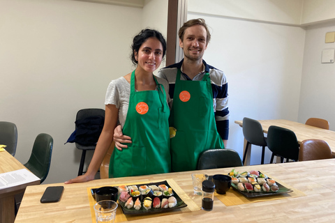 Osaka : Cours de sushi à Dotonbori