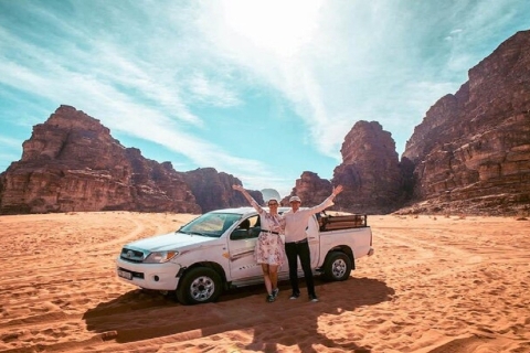 Day tour to Petra & Wadi Rum from Amman Petra & Wadi Rum from Amman- without entrance fees