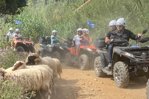 Agia Pelagia: Quad Safari - Przyroda, widoki i wioskiPółdniowe safari