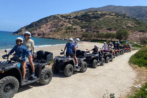 Agia Pelagia: Quad Safari - Przyroda, widoki i wioskiPółdniowe safari