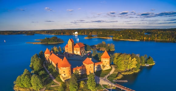 Von Vilnius: Tour nach Trakai mit Kybynai-Verkostung