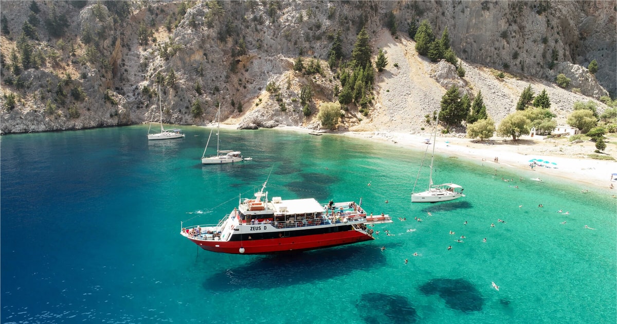 From Rhodes Cruise to Symi Island and Saint Bay GetYourGuide