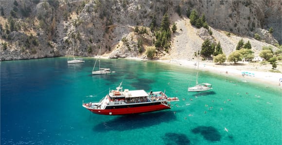 From Rhodes: Cruise to Symi Island and Saint George's Bay