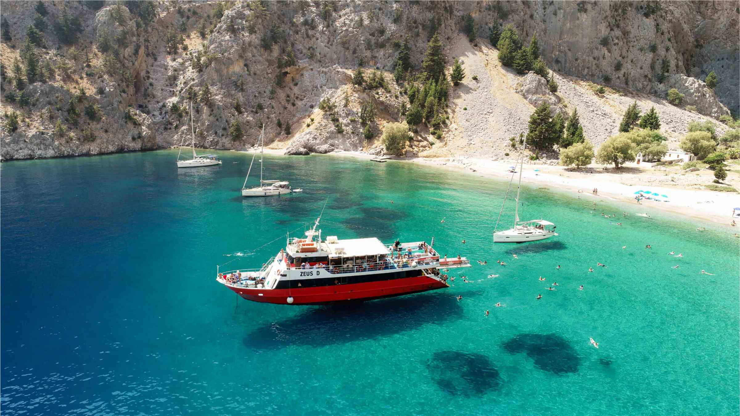 Esgota rápidoDe Rodes: cruzeiro para a Ilha de Symi e a Baía de São Jorge8,