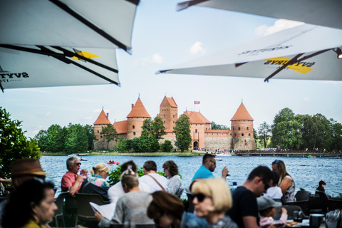 From Vilnius: tour to Trakai with kybynai tasting