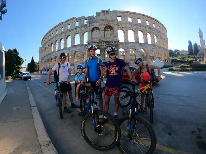 Pula: Bike Tour of Ancient Pula & Aquatic Adventures | GetYourGuide