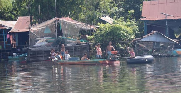 Kompong Phluk Floating Village Tour from Siem Reap
