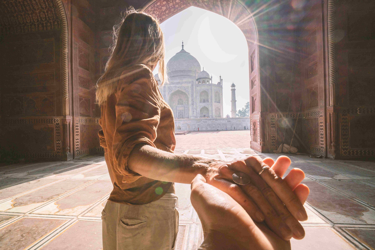 Delhi Agra Jaipur : Visite guidée de 4 jours avec transferts privésCircuit sans hôtel