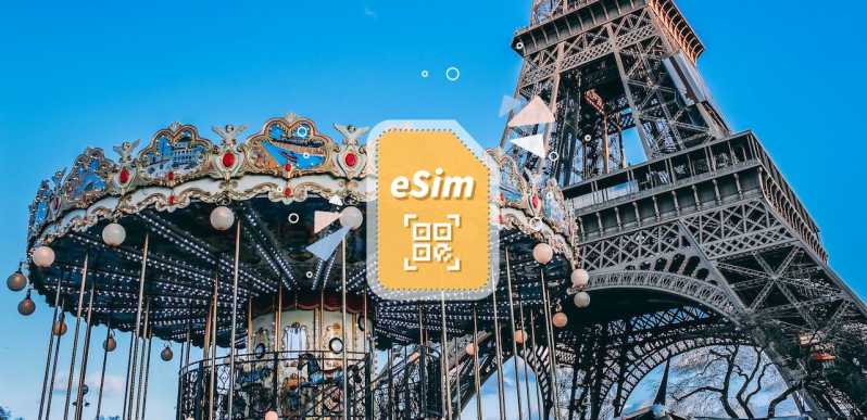 France/Europe: eSim Mobile Data Plan