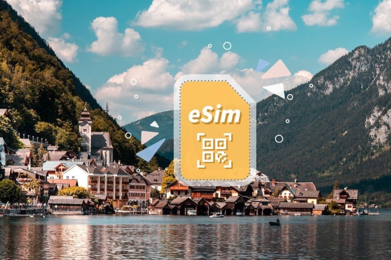 Austria/Europa: Plan de datos móviles eSimDiario 1GB/30 Días
