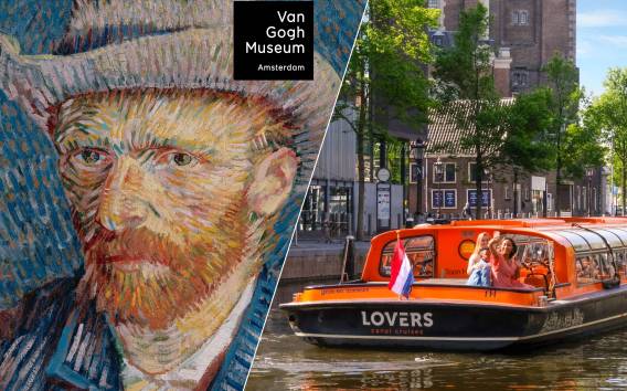 Van Gogh Museum: Ticket ohne Anstehen und 1-stündige Kreuzfahrt