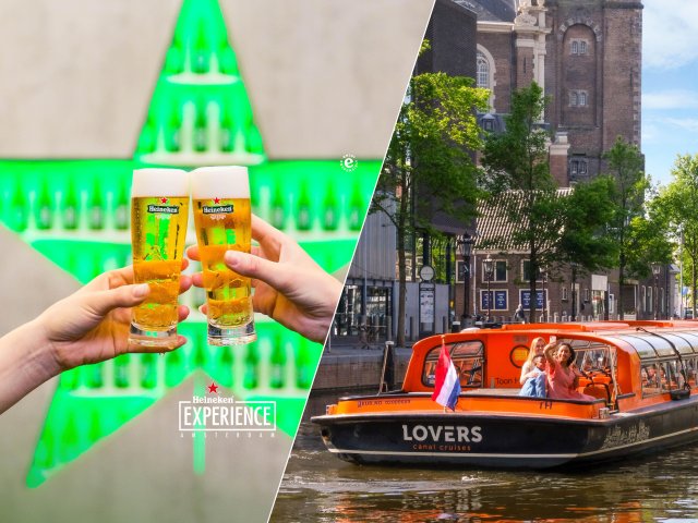 Amsterdam: Heineken Experience and 1-Hour Canal Cruise