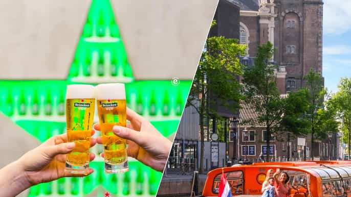 Amsterdam: City Canal Cruise and Heineken Experience
