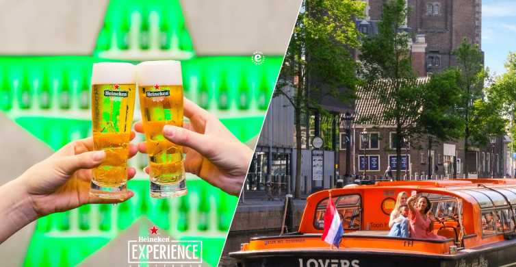 Amsterdam: Plavba mestským kanálom a zážitok s Heinekenom