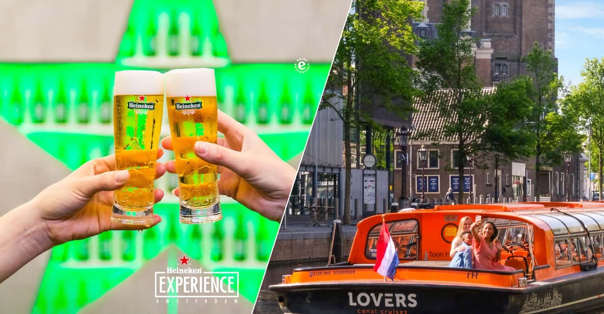 Impressie van Amsterdam: Stadsrondvaart en Heineken Experience
