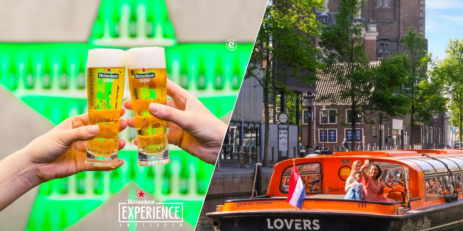 Amsterdam: City Canal Cruise and Heineken Experience