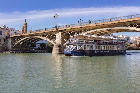 Sevilla Adventure: Rejs panoramiczny + Wsiadaj i wysiadaj z autobusu