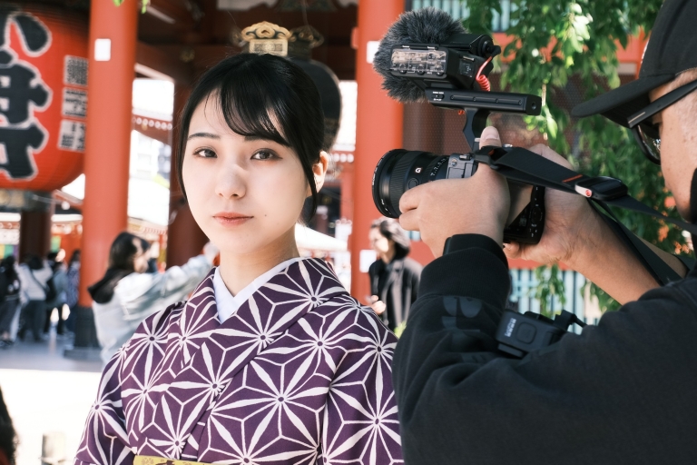 Asakusa : Séance privée de vidéo et de photo avec KimonoAasakusa : Séance privée de vidéo et de photo avec Kimono