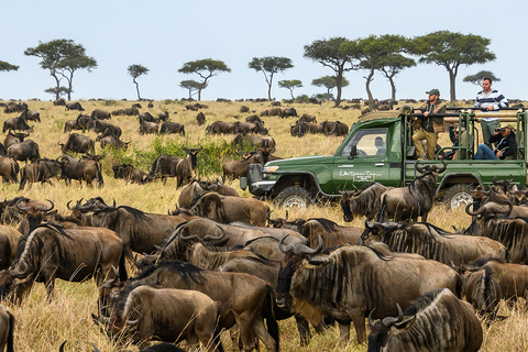 Traslado a Masai Mara desde Nairobi en 4X4 Land Cruiser Jeep