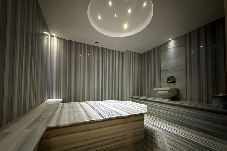 Privates Türkisches Bad, Sauna und MassageerlebnisPrivates Basispaket+60-Min-Massage, Salzpeeling, Gesichtsmaske