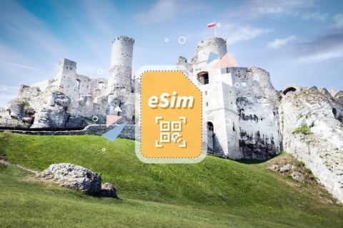 Polen/Europa: eSim mobiel dataplan3 GB/5 dagen